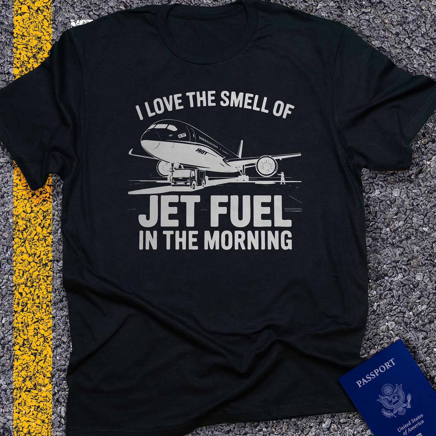 I love the smell of jet fuel in the morgning