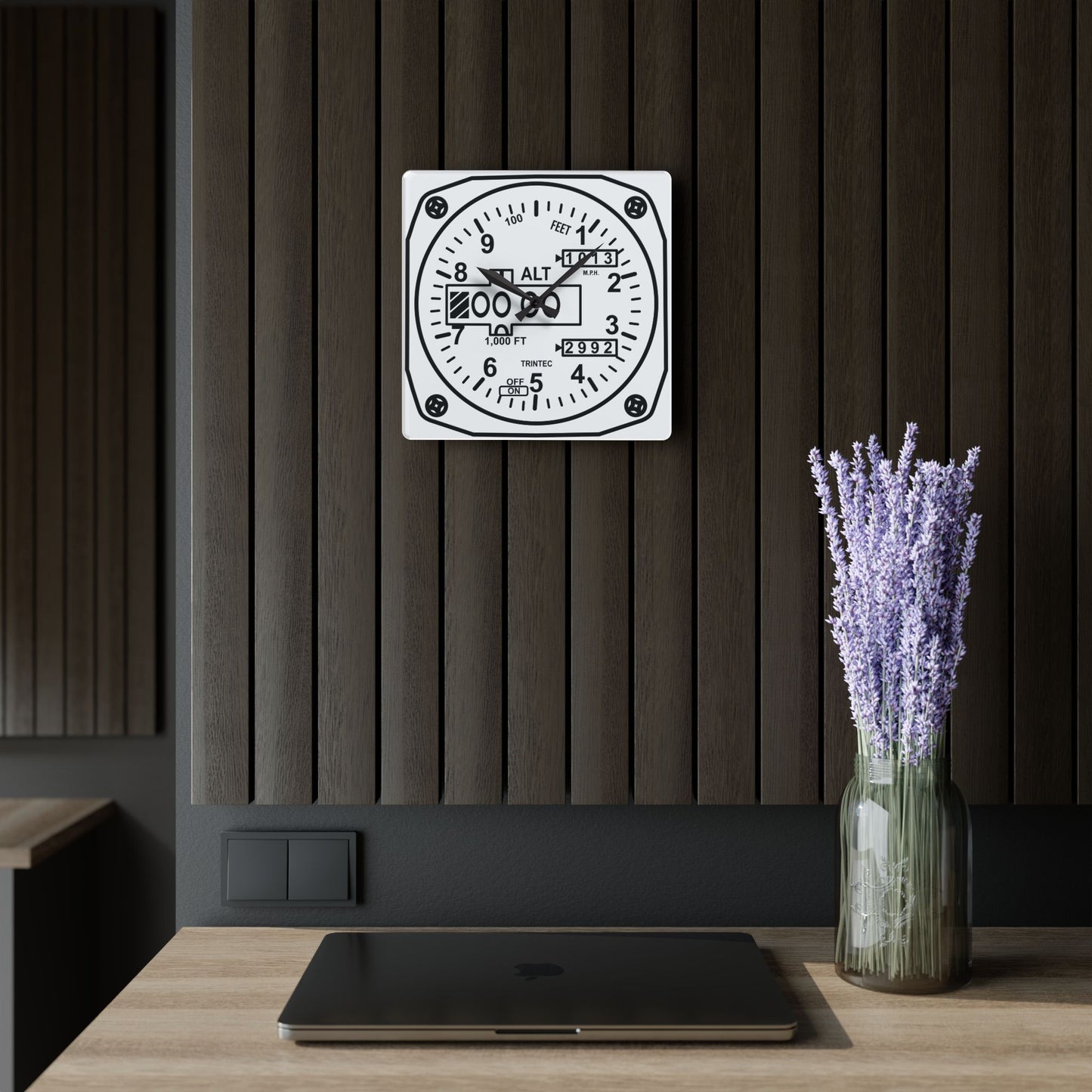 Altimeter Wall Clock