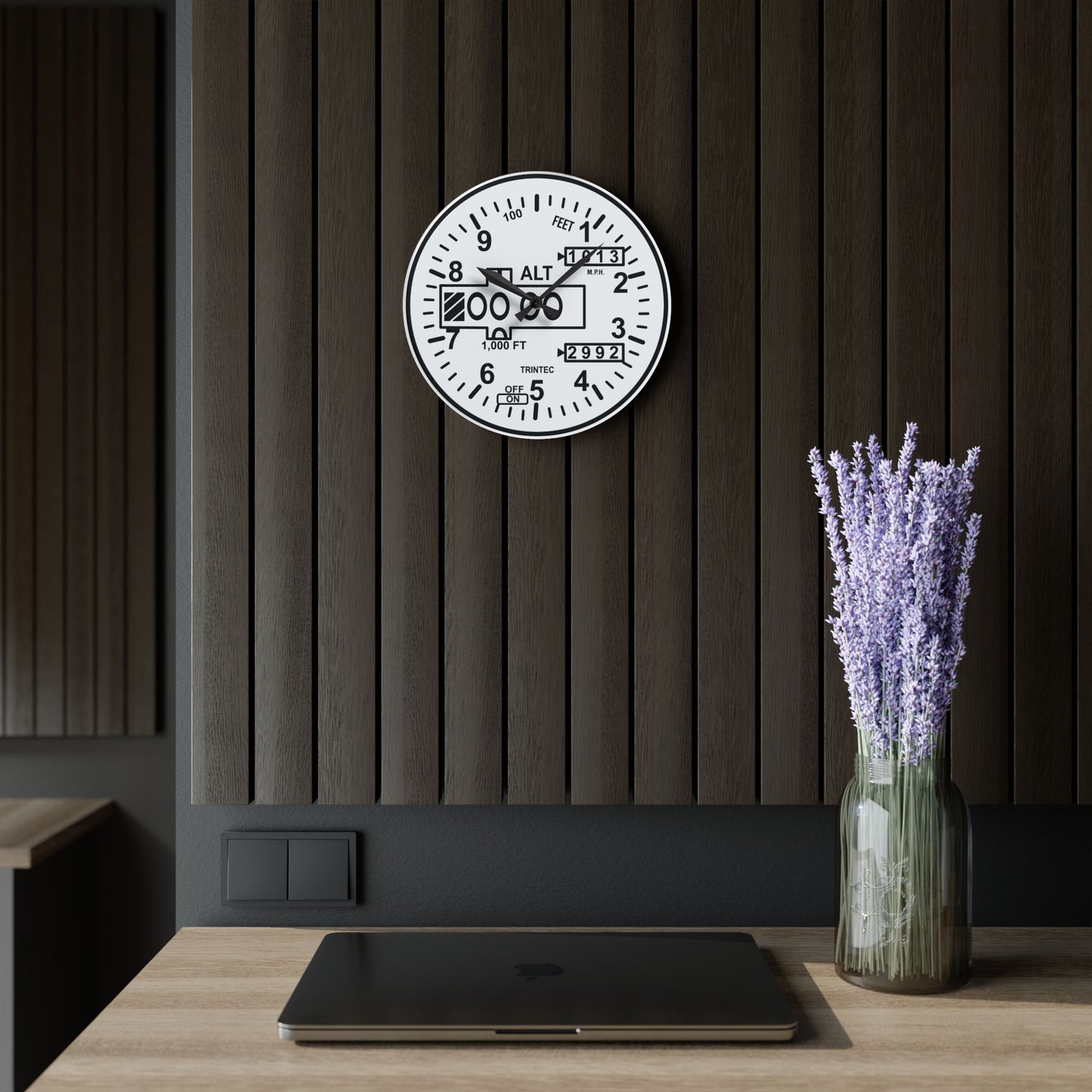 Altimeter Wall Clock