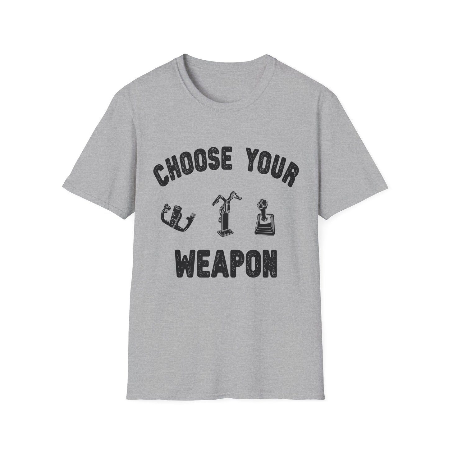 Choose Your Weapon - to fly the plane!