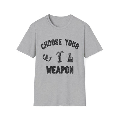 Choose Your Weapon - to fly the plane!