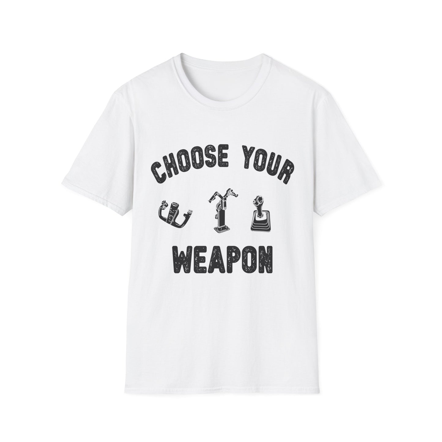 Choose Your Weapon - to fly the plane!