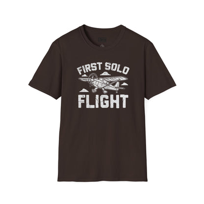 First solo flight