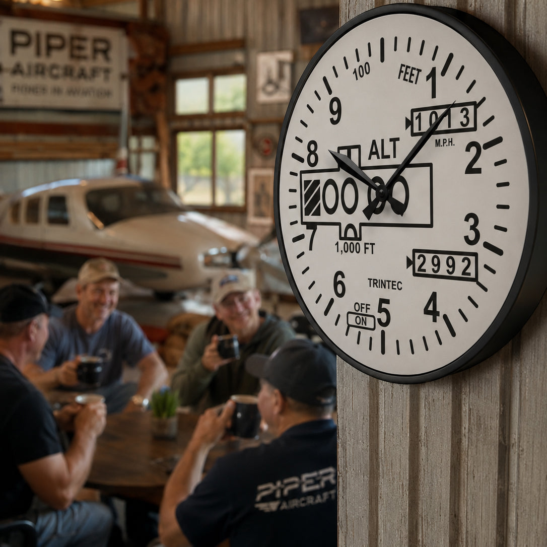 Altimeter Wall Clock