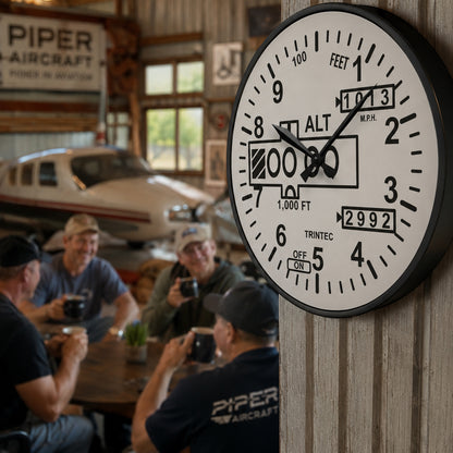 Altimeter Wall Clock