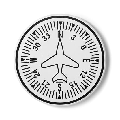 Aviation Instrument Six-Pack Coaster Set