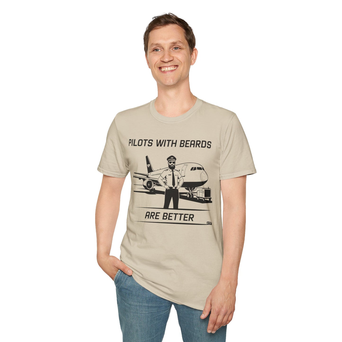 Pilots with beards are better