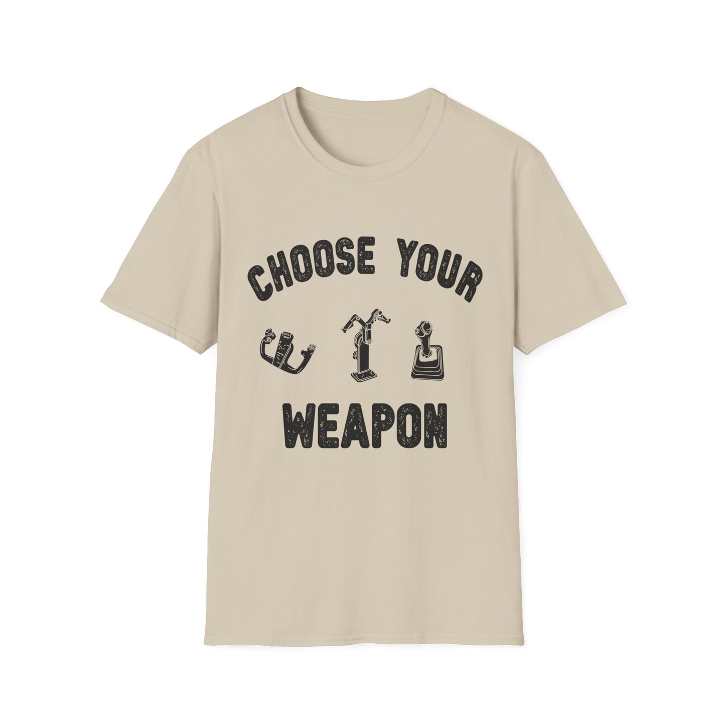 Choose Your Weapon - to fly the plane!