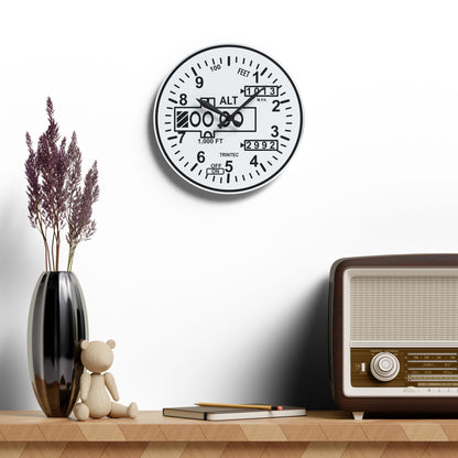 Altimeter Wall Clock