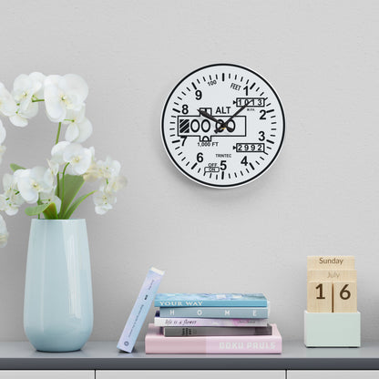 Altimeter Wall Clock