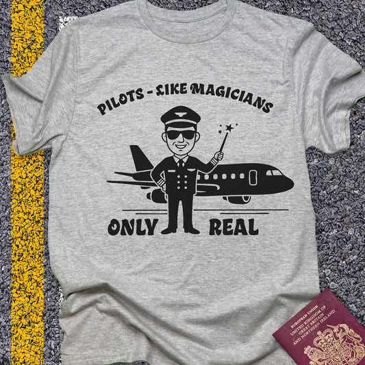 Pilots are like magicians, only real