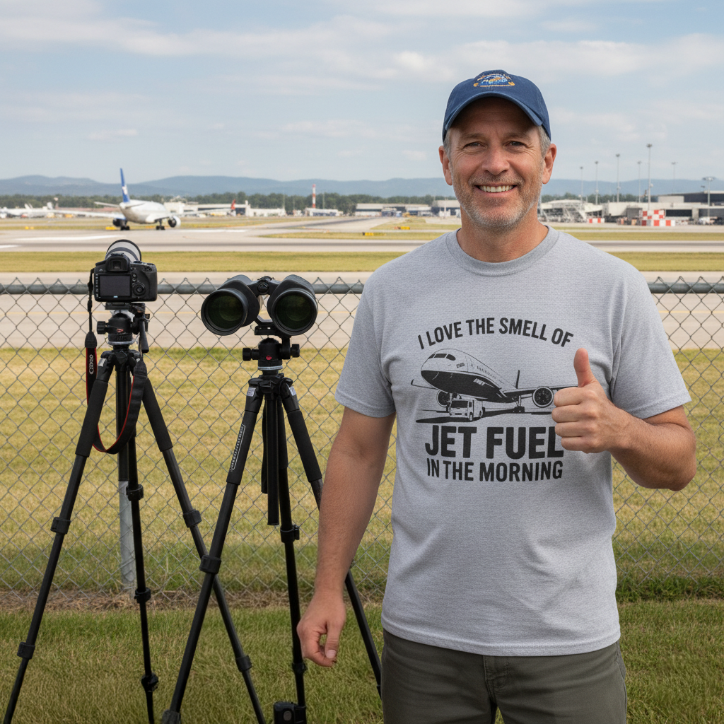 I love the smell of jet fuel in the morgning