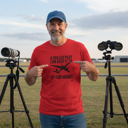 A skilled pilot can keep it up for hours