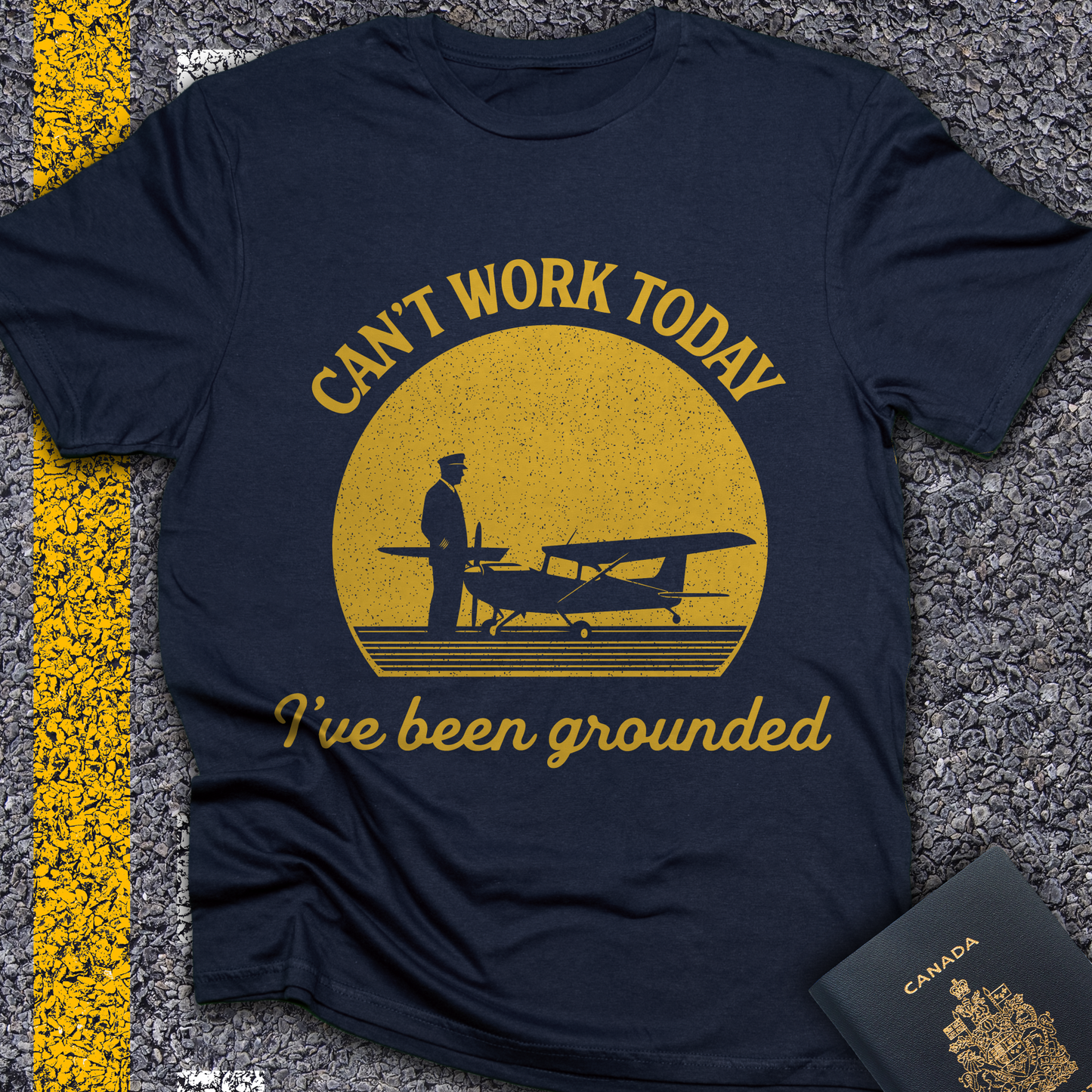 Can´t work today - I´ve been grounded