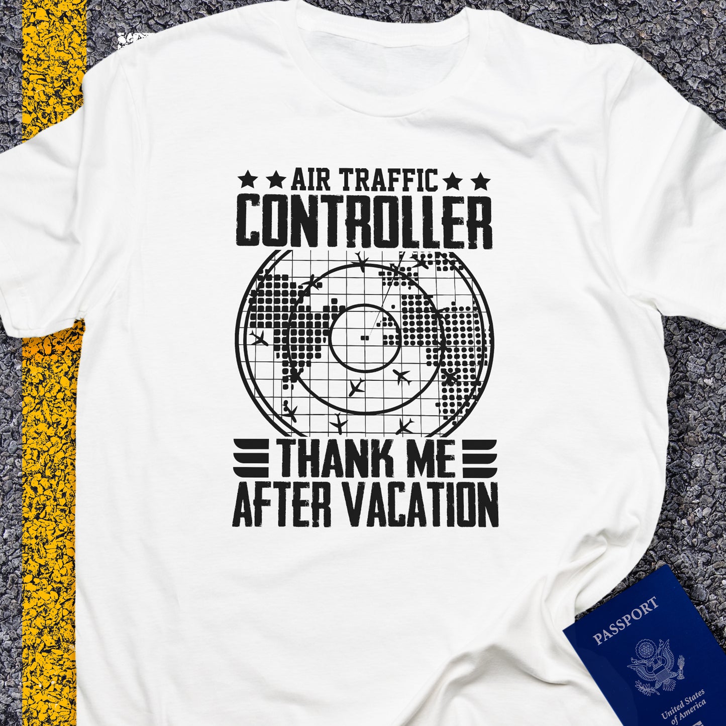 Air traffic controller, thank me after your vacation