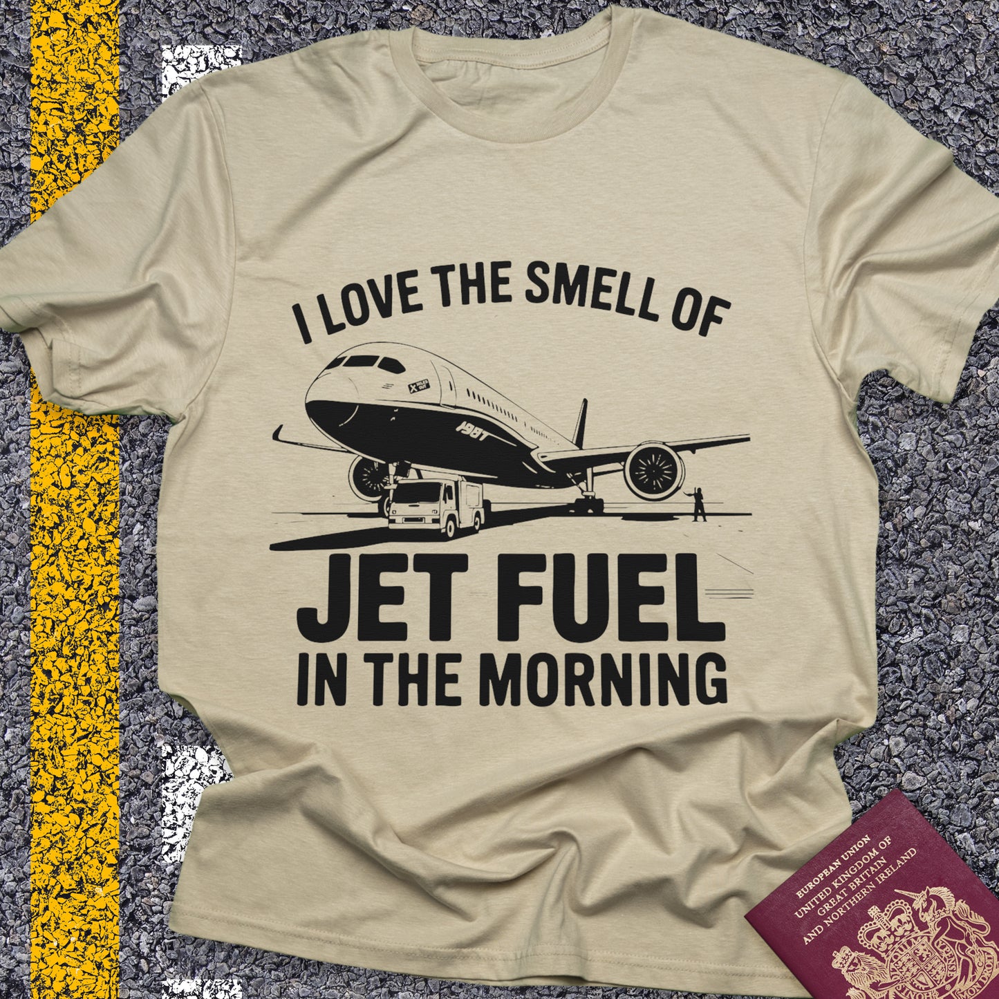 I love the smell of jet fuel in the morgning