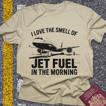I love the smell of jet fuel in the morgning