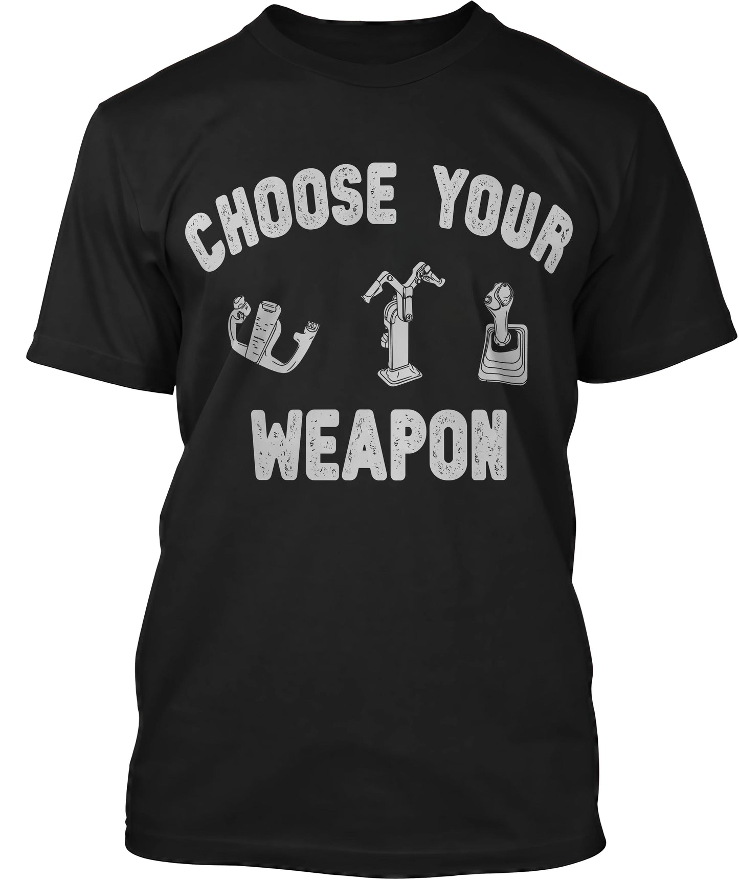 Choose Your Weapon - to fly the plane!