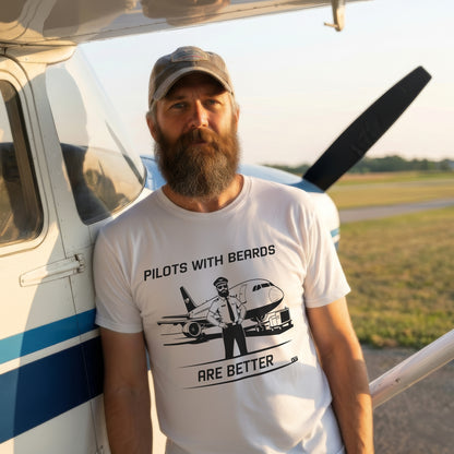 Pilots with beards are better