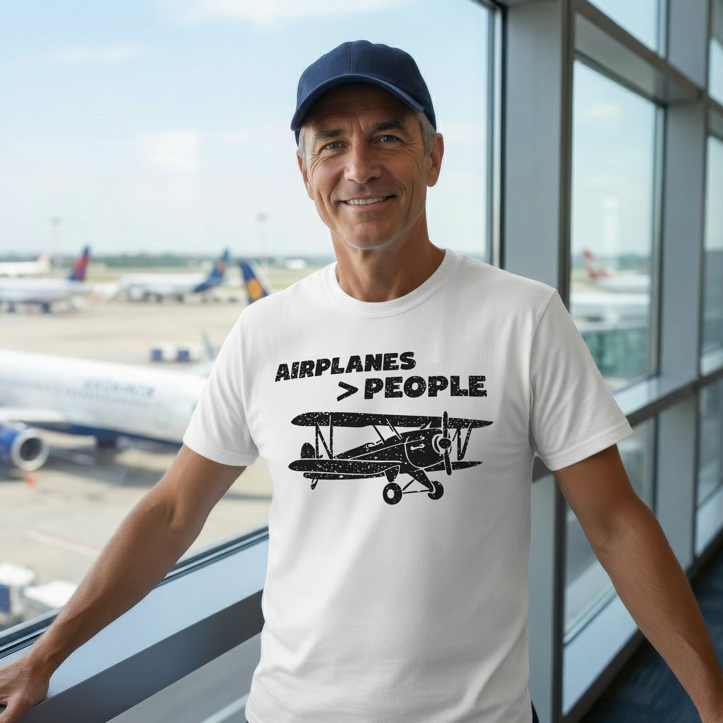Airplanes > people