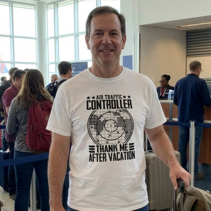 Air traffic controller, thank me after your vacation