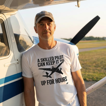 A skilled pilot can keep it up for hours