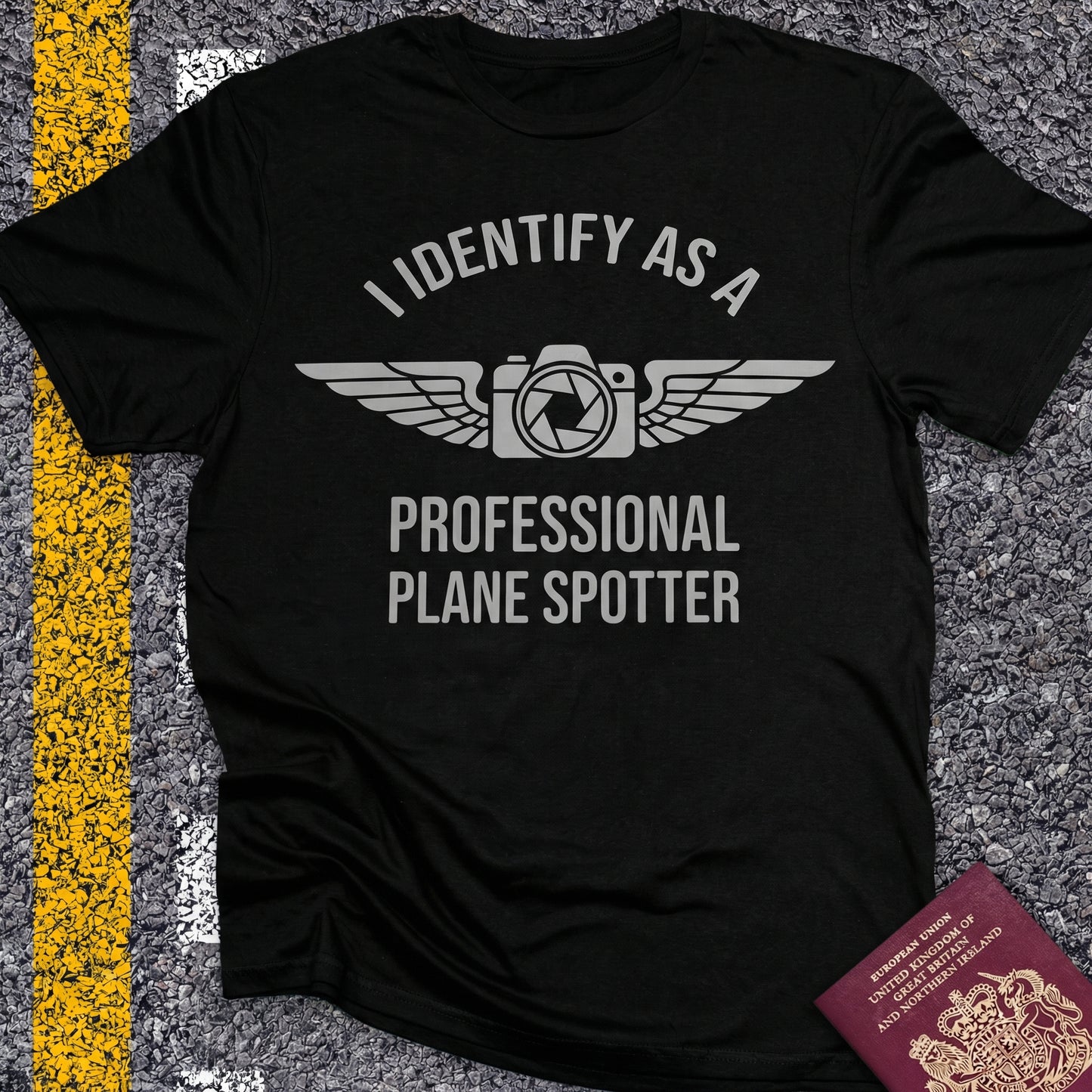 I identify as a professional plane spotter