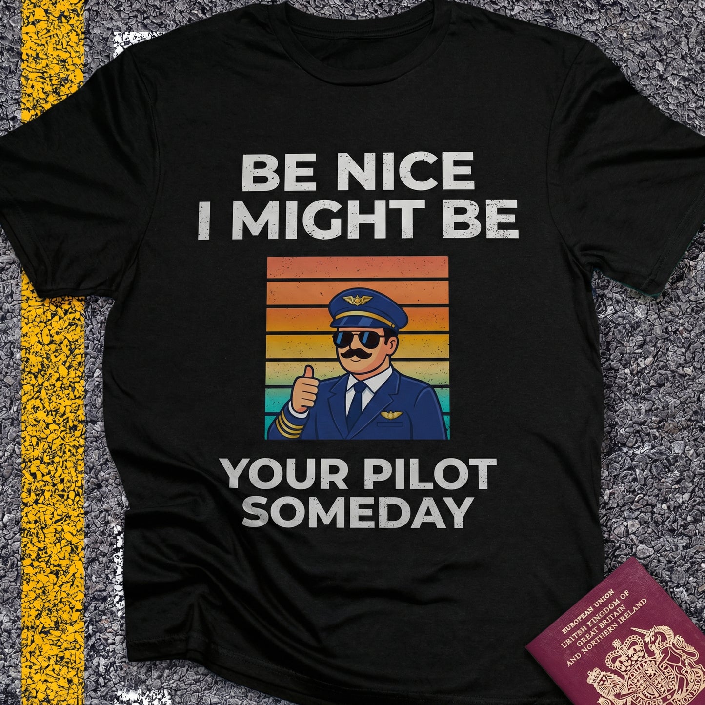 Be nice, I might be your pilot someday