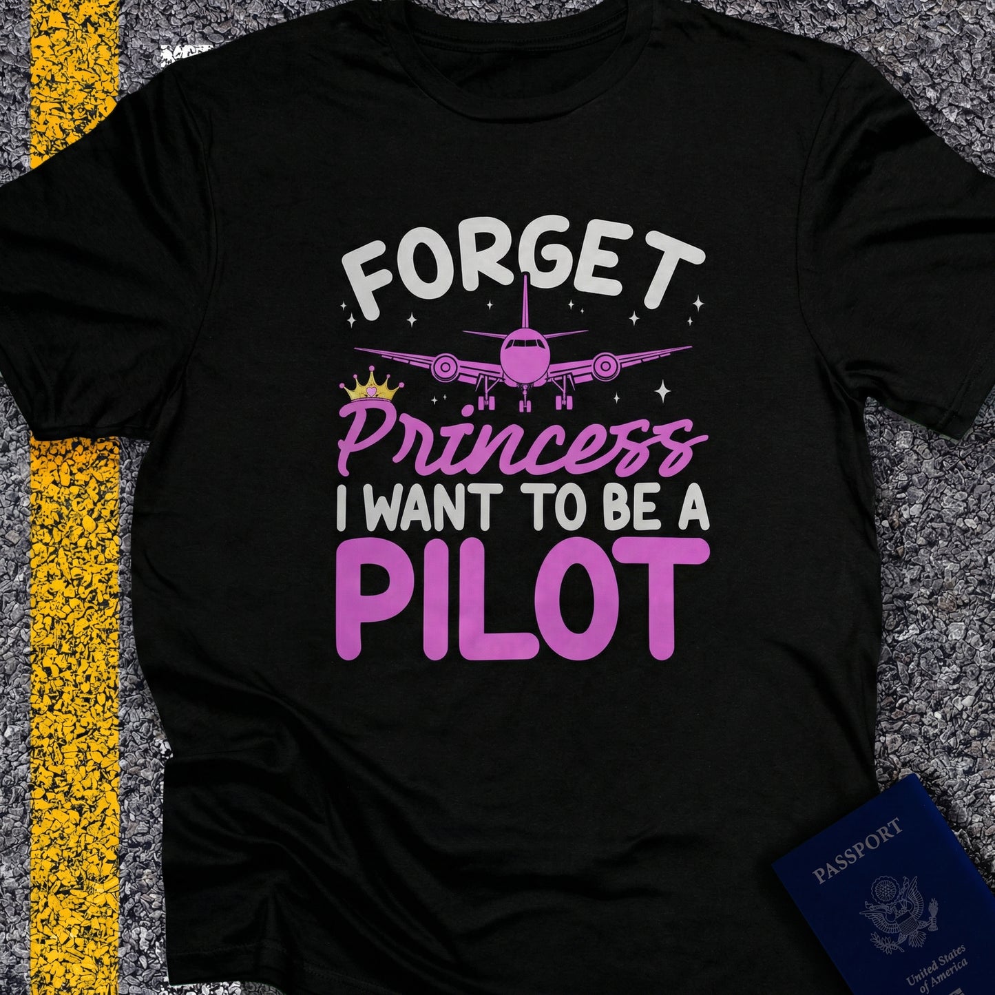 Forget princess i want to be a pilot