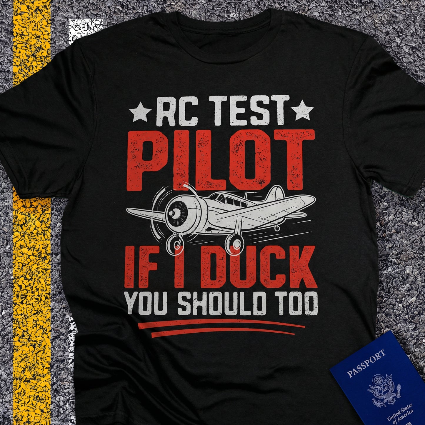 Rc test pilot if i duck you should too