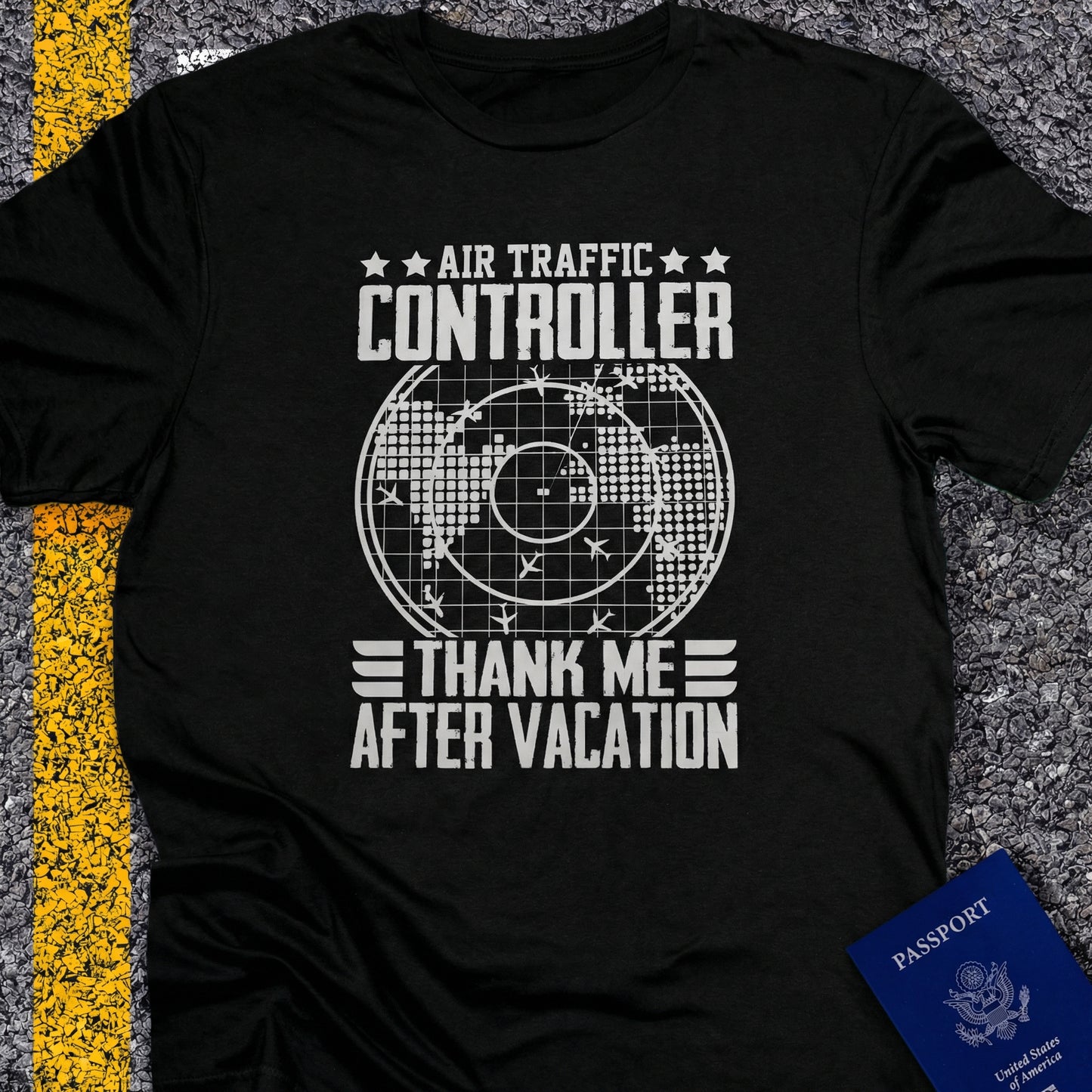 Air traffic controller, thank me after your vacation