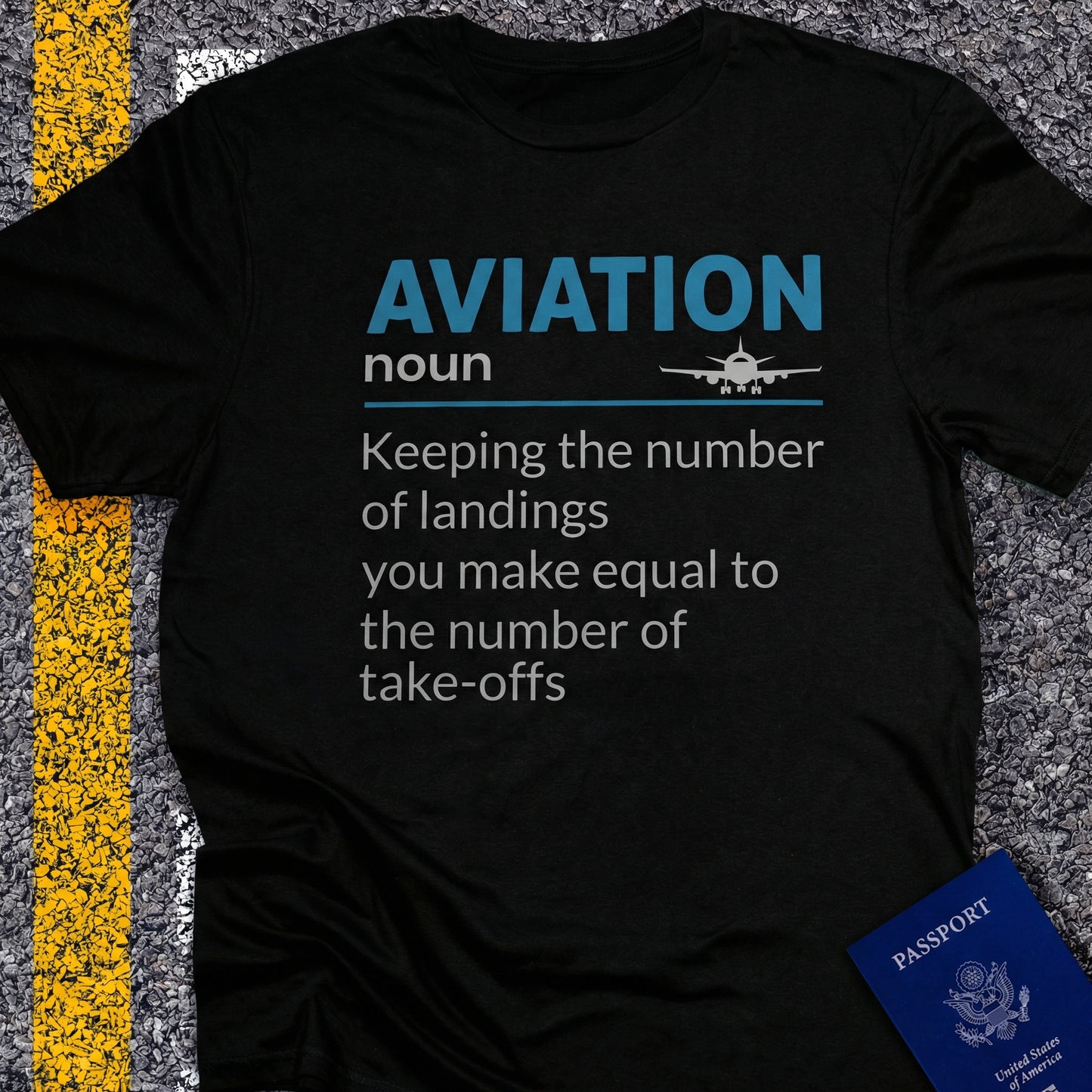 Pilot, noun keeping the number of landings equal to the number of take-offs