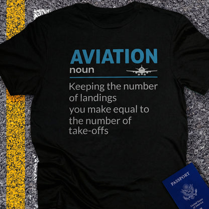 Pilot, noun keeping the number of landings equal to the number of take-offs