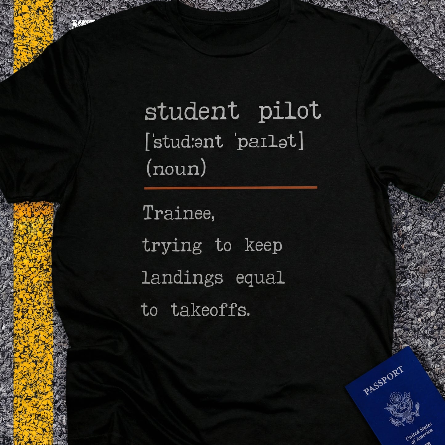 Student pilot [noun]