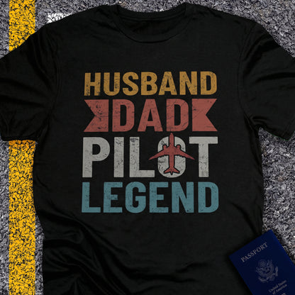 Husband dad pilot legend