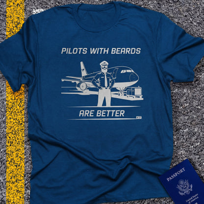 Pilots with beards are better