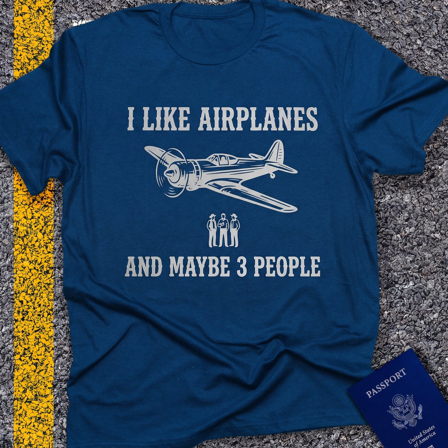 I like airplanes and maybe 3 people