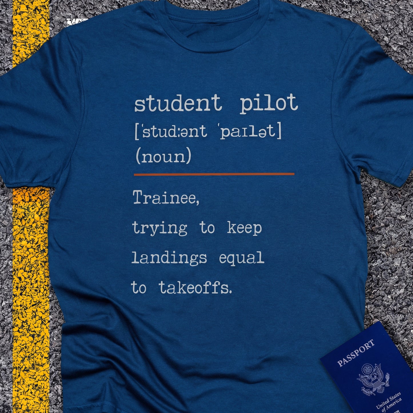 Student pilot [noun]