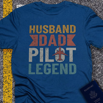 Husband dad pilot legend