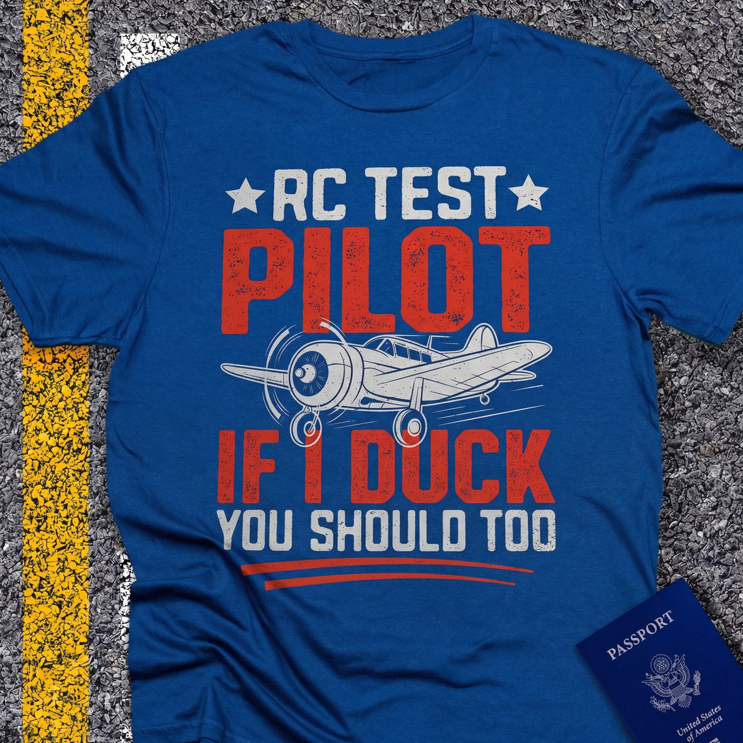Rc test pilot if i duck you should too