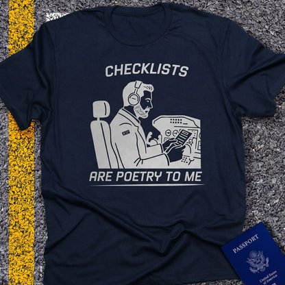 Checklists are poetry to me