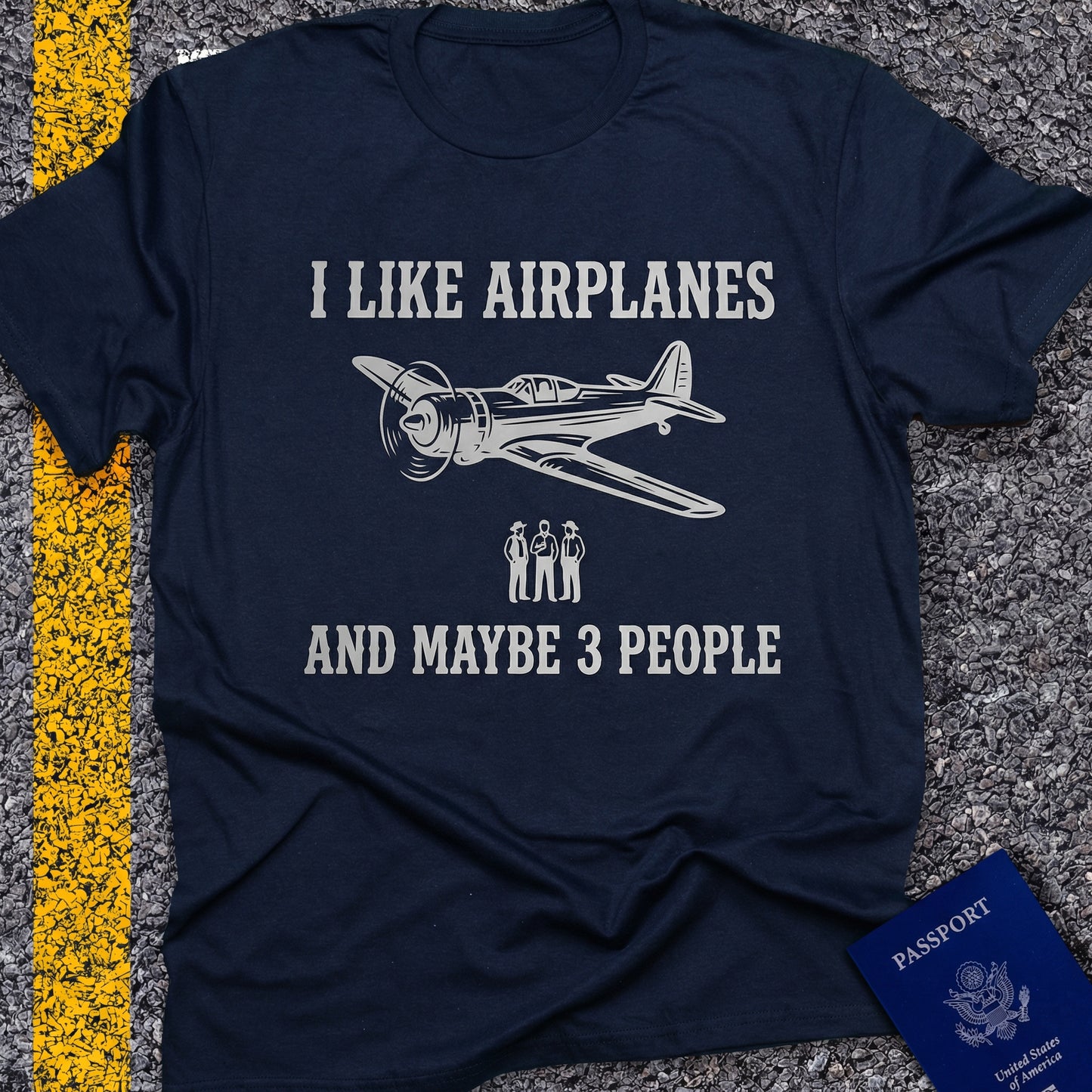 I like airplanes and maybe 3 people