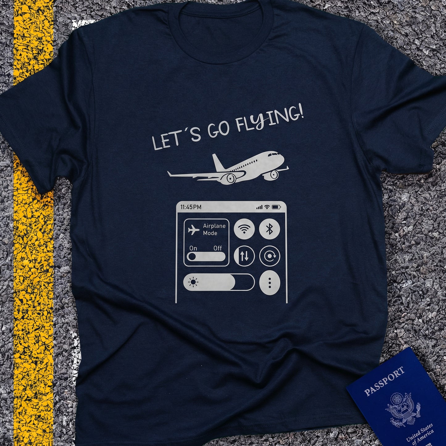 Let´s go flying - airplane mode on