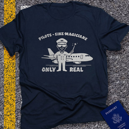 Pilots are like magicians, only real