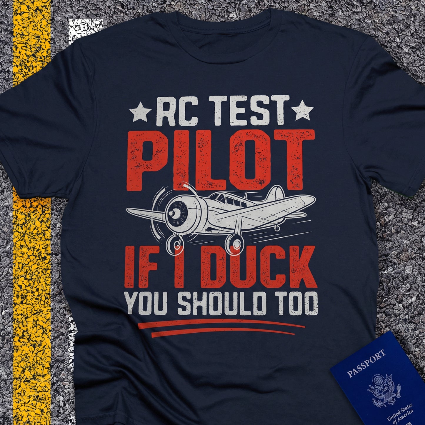 Rc test pilot if i duck you should too