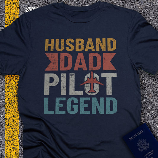 Husband dad pilot legend
