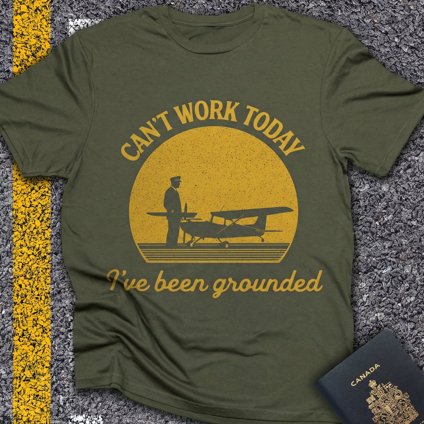 Can´t work today - I´ve been grounded