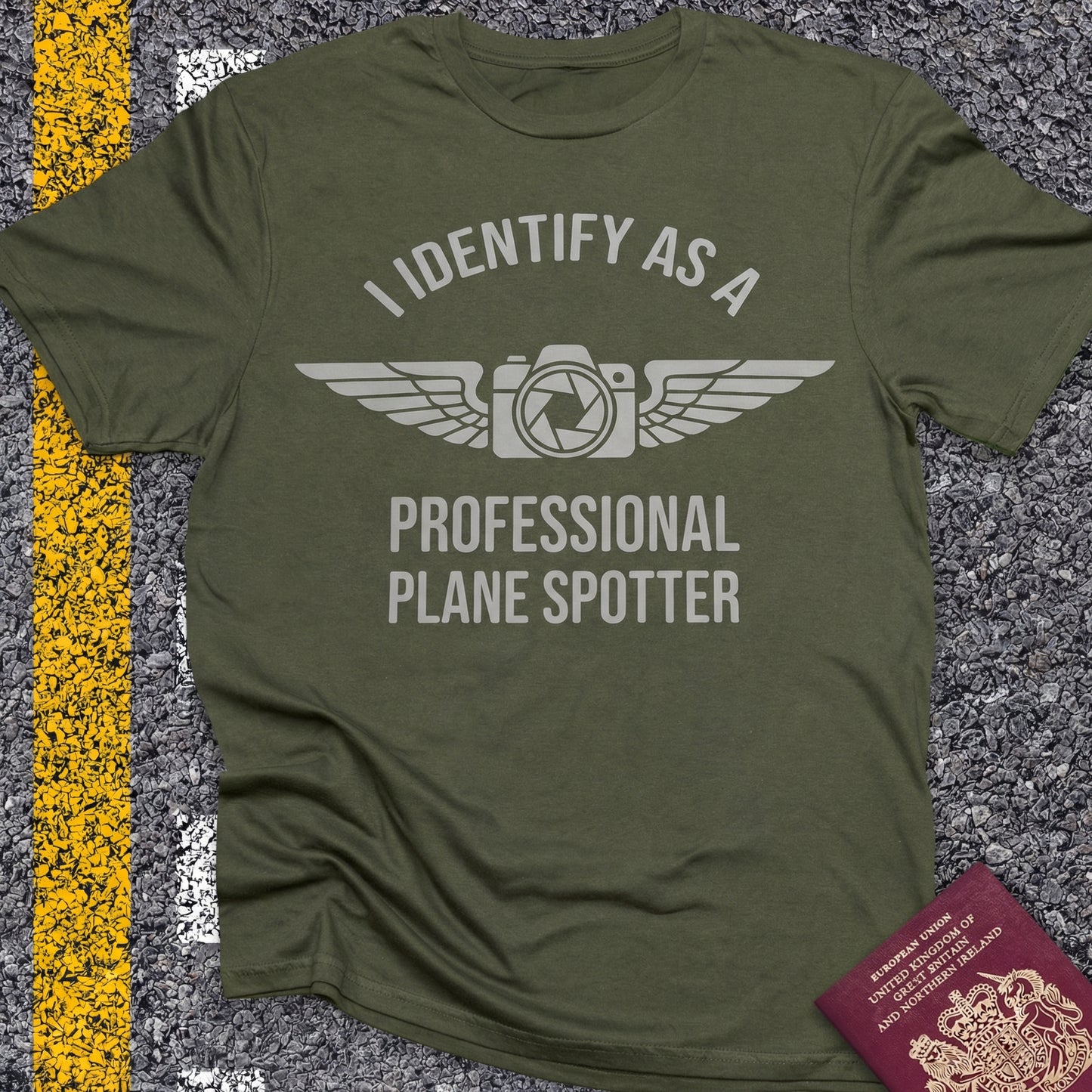 I identify as a professional plane spotter