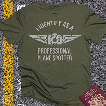 I identify as a professional plane spotter