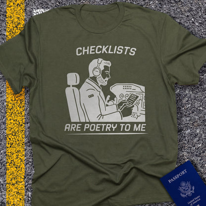 Checklists are poetry to me